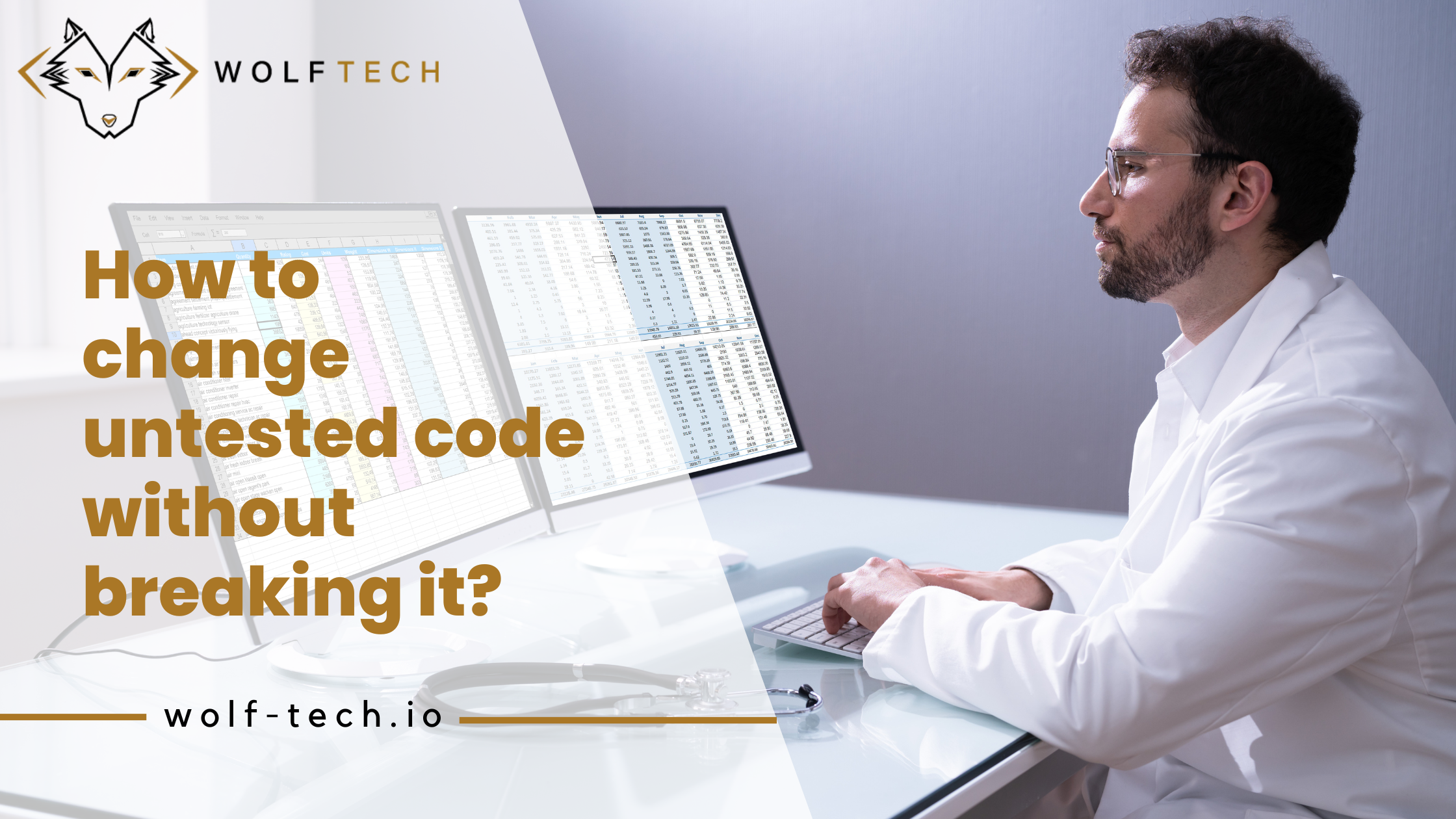 How to change untested code without breaking it?